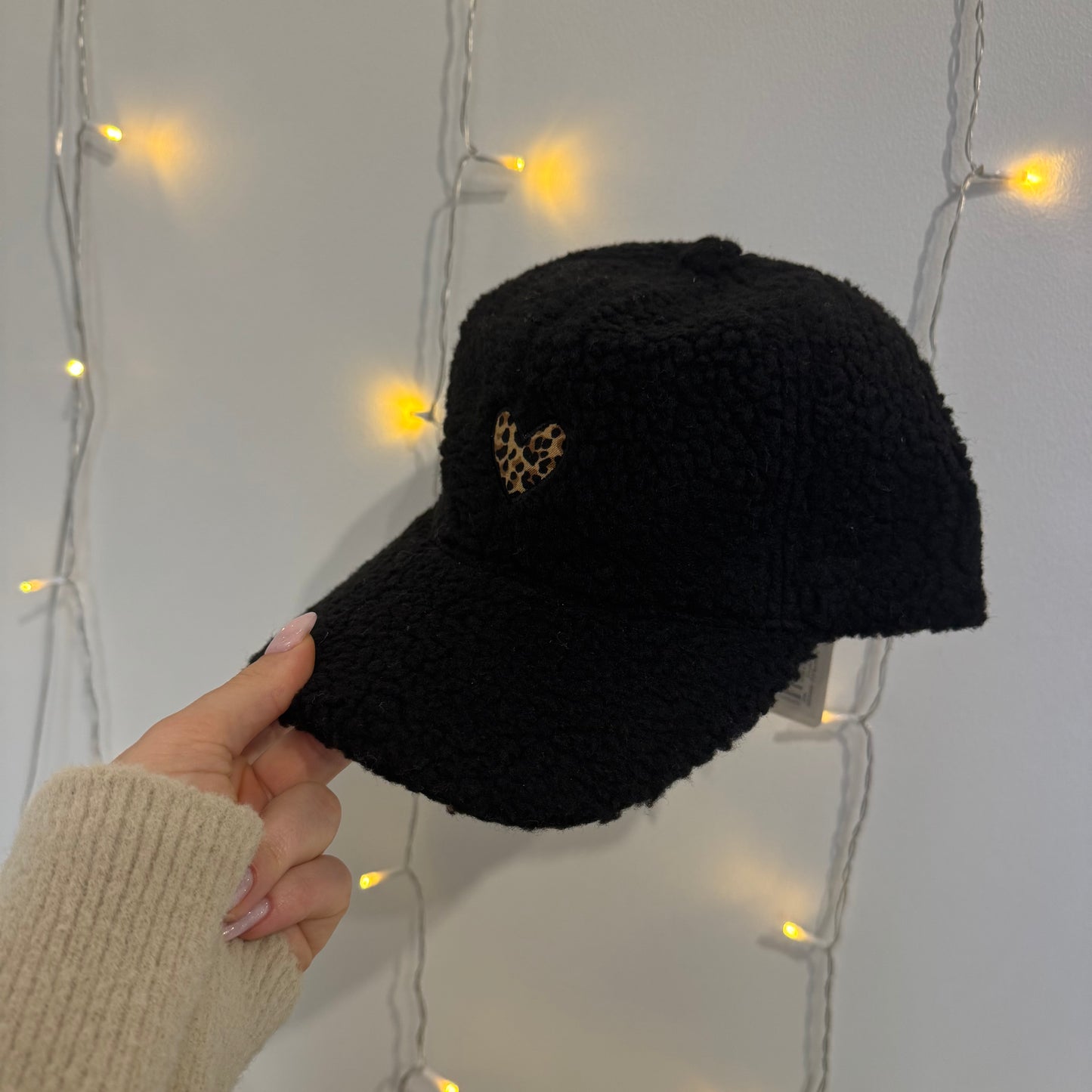 Casquette moumoute léopard