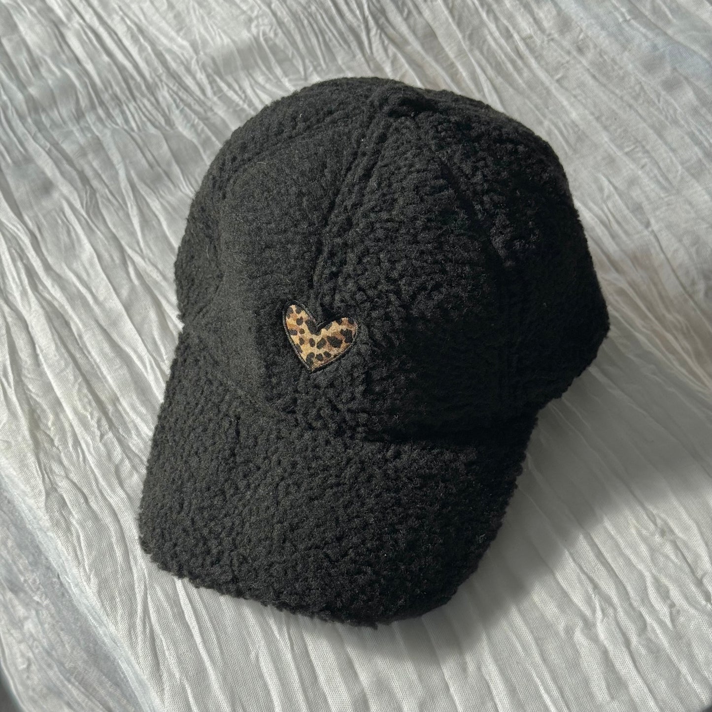 Casquette moumoute léopard
