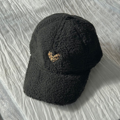 Casquette moumoute léopard
