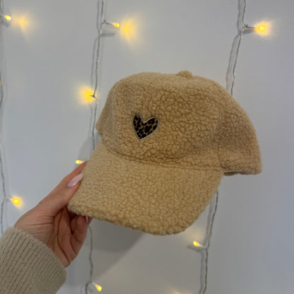 Casquette moumoute léopard
