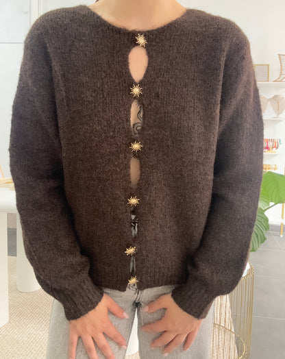 Pull SOLARA marron