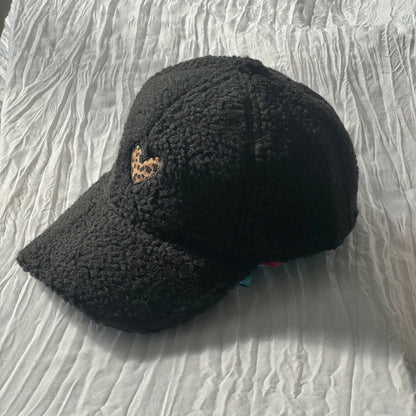 Casquette moumoute léopard