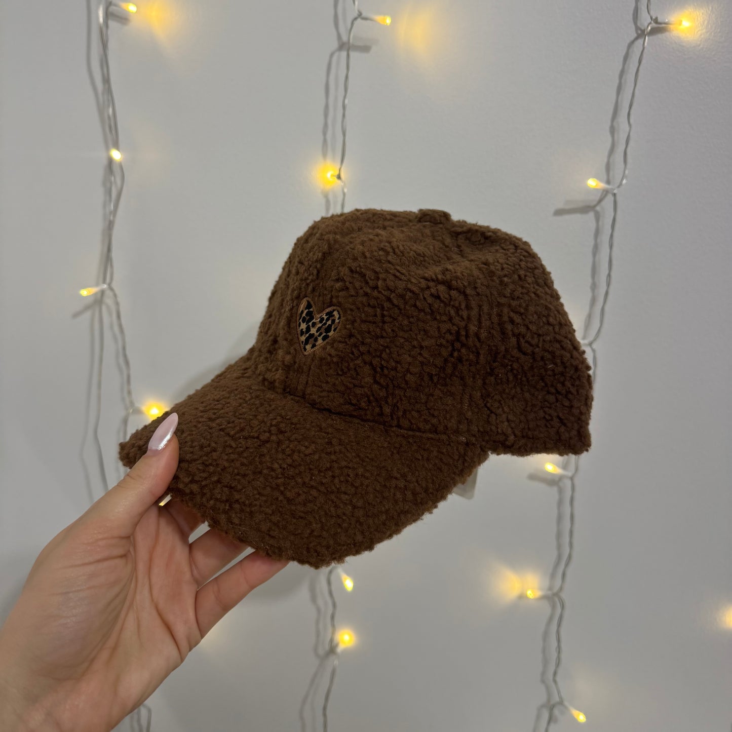 Casquette moumoute léopard