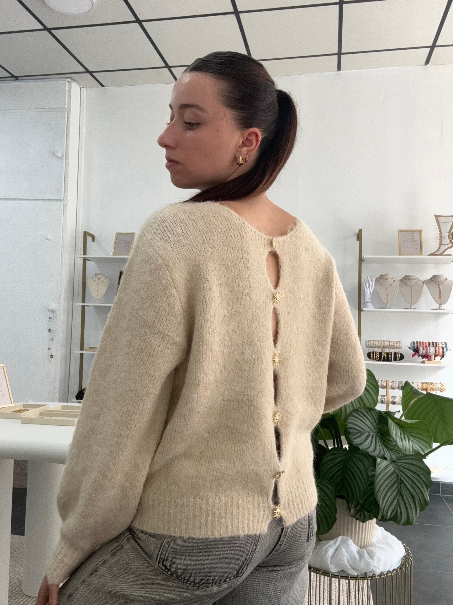 Pull Soleil 🌞 Beige
