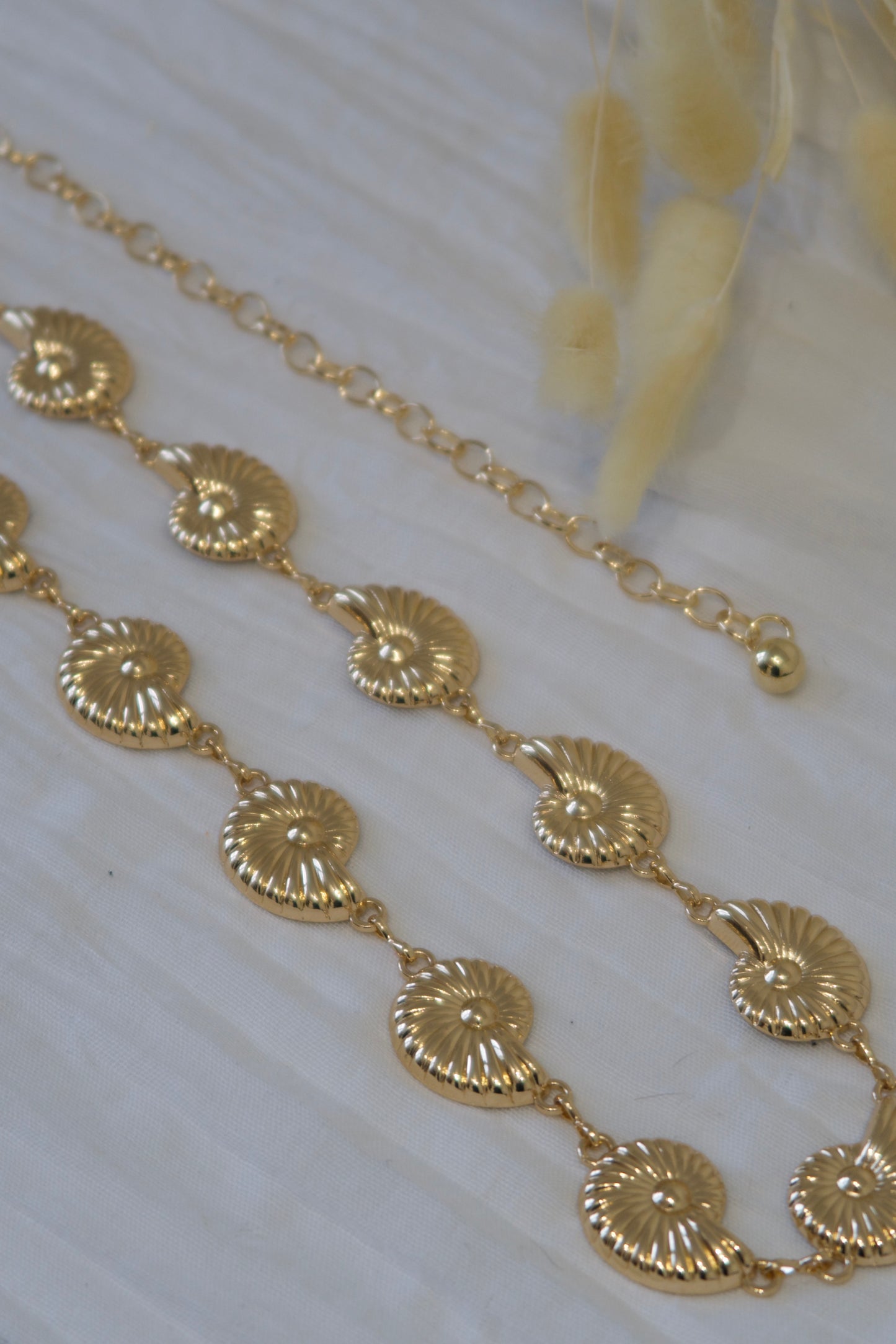 Ceinture coquillage