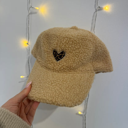 Casquette moumoute léopard